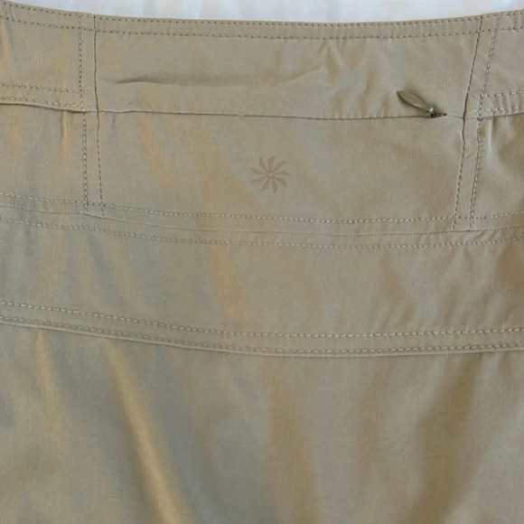 Athleta Everyday Skort Skirt Tan Size 12T - Picture 10 of 13